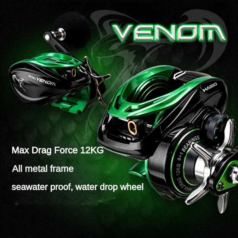 HAIBO VENOM Anti-saltwater Fis - Reel Oil 评论和价格