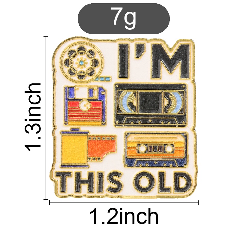 I'm This Old Badge Cartoon Ret - Reel Bag 评论和价格