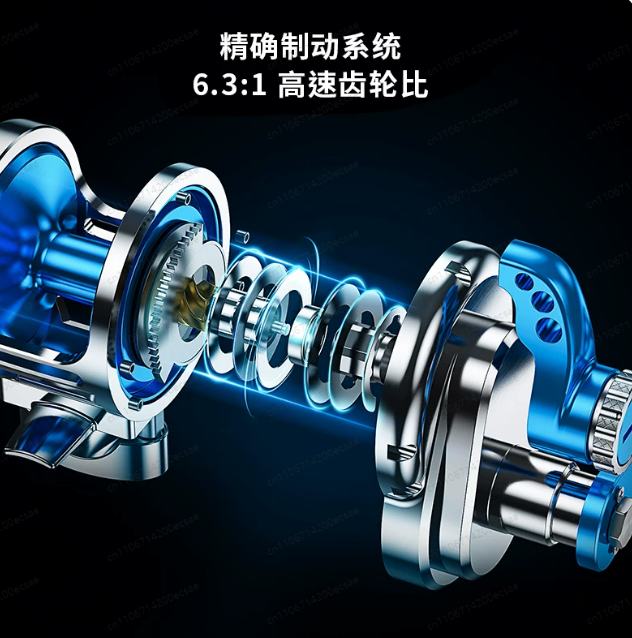 11 Ball Bearings Full Metal Dr - Trolling Reel 评论和价格