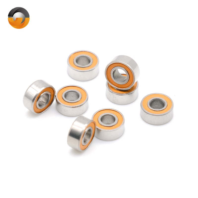 2Pcs S687RS 7x14x5mm Bearing A - Reel Grease 评论和价格