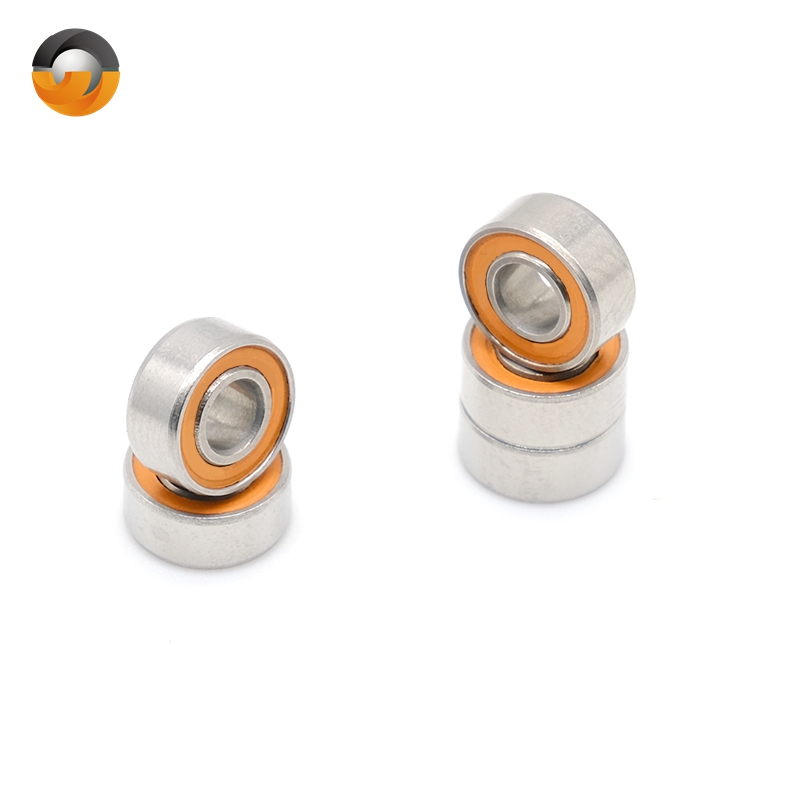 2Pcs S687RS 7x14x5mm Bearing A - Reel Grease 评论和价格